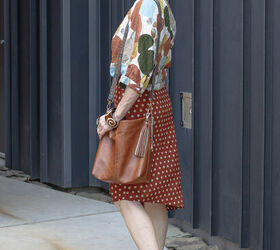 Two women, two ways to wear rust — which one gets your vote?