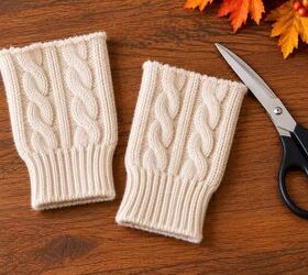 Don't toss an old sweater until you see what its sleeves do for your boots