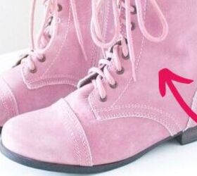 Stick these to your old boots to give them a completely different look for fall (so easy!)