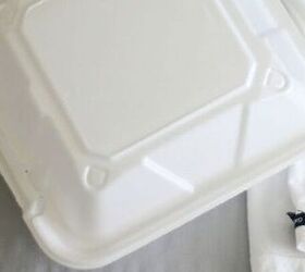 Save the container next time you order in—it's the secret to this gorgeous t-shirt update