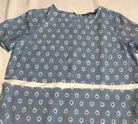 Do this to a shapeless dress to get a completely different look in minutes