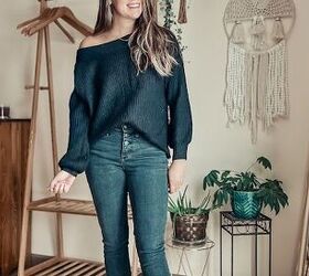 3 different ways to wear black denim for the holidays