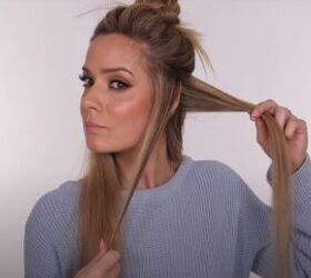 Before reaching for the curling iron, check out this flirty hairstyle