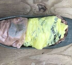 Don't throw away your stained, scuffed-up flats until you see this brilliant trick