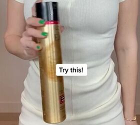 The genius reason why you need to spray hairspray on your legs this week