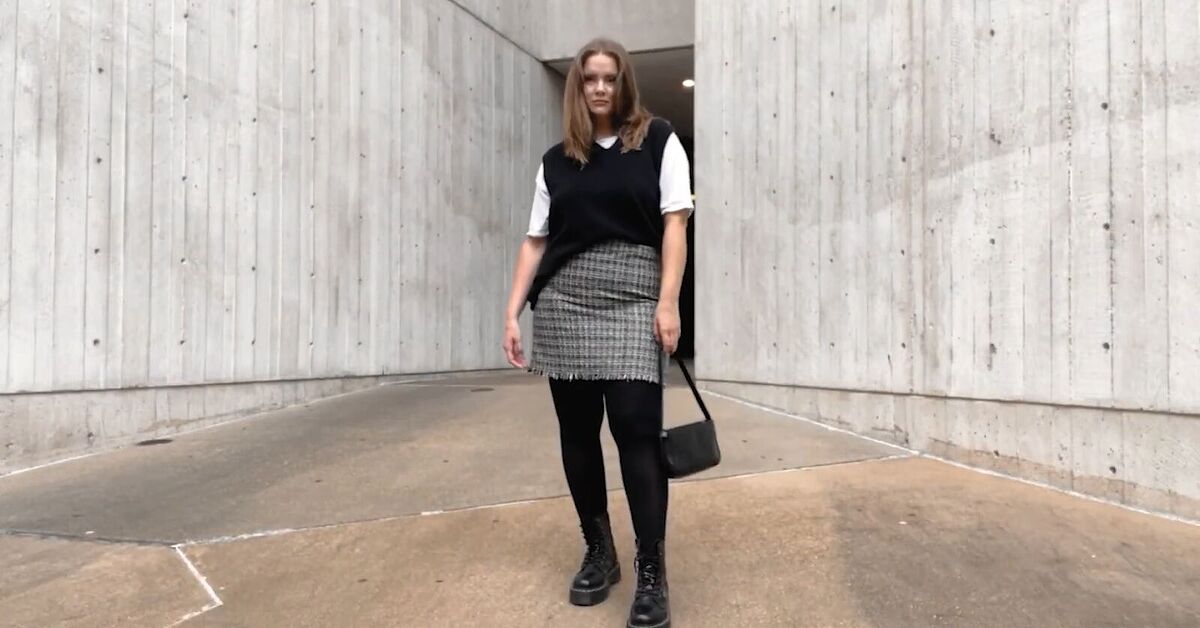 How to Wear a Sweater Vest & Put Together Cute Sweater Vest Outfits ...