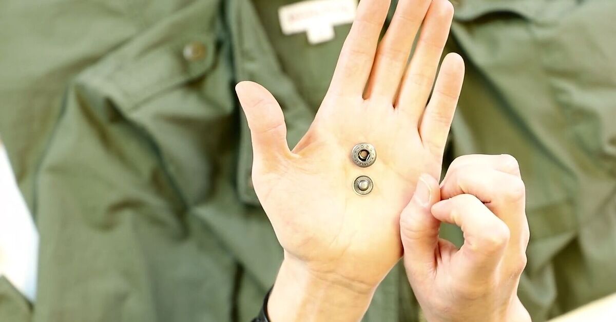 How to Replace a Snap Button on a Jacket - Quick & Simple Tutorial ...