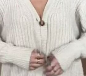 We promise, you've never seen a cardigan hack quite like this before (stunning!)