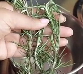 We might have found the next best way to use boiled rosemary EVER...