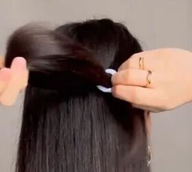 Grab a hair tie and try this unexpectedly helpful hair hack