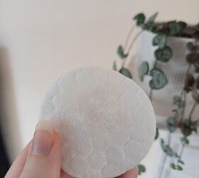 What she did with a cotton round before packing—so smart