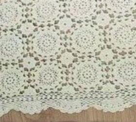 You’ll never guess what she makes with this lace table runner