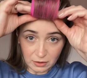 If your hair is in need of some serious volume, grab 2 large curlers and do THIS