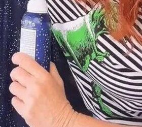 The last place you’d expect to spray hairspray… but wow, does it work