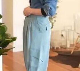 Pair balloon pants with cozy fall layers + watch the outfit turn instantly chic