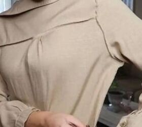 Why she always wears her dress inside out before going out