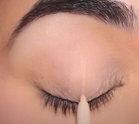 Draw a line on your eyelid first — it’s the easiest way to master eyeshadow