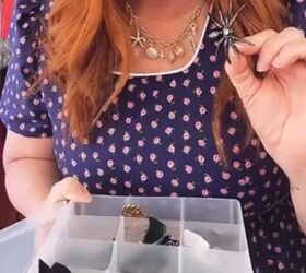 Use old jewelry to update your jacket for fall