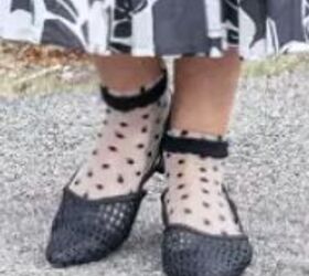 This is how grown women are wearing patterned socks now
