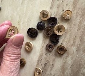 Turn plain paper into surprisingly pretty earrings