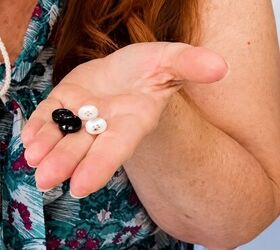 She finally found a use for all her spare buttons—and getting dressed is easier