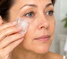 Why women are using an ice cube before applying moisturizer