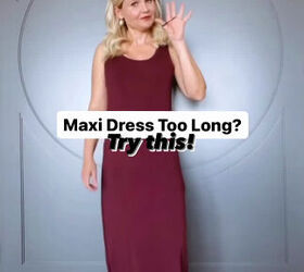 Fashion Hack for Shortening Your Maxi Dress | Upstyle Fashion Hack for Shortening Your Maxi Dress | Upstyle