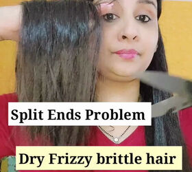 Instead of cutting your split ends, try this 2-ingredient idea that works like magic